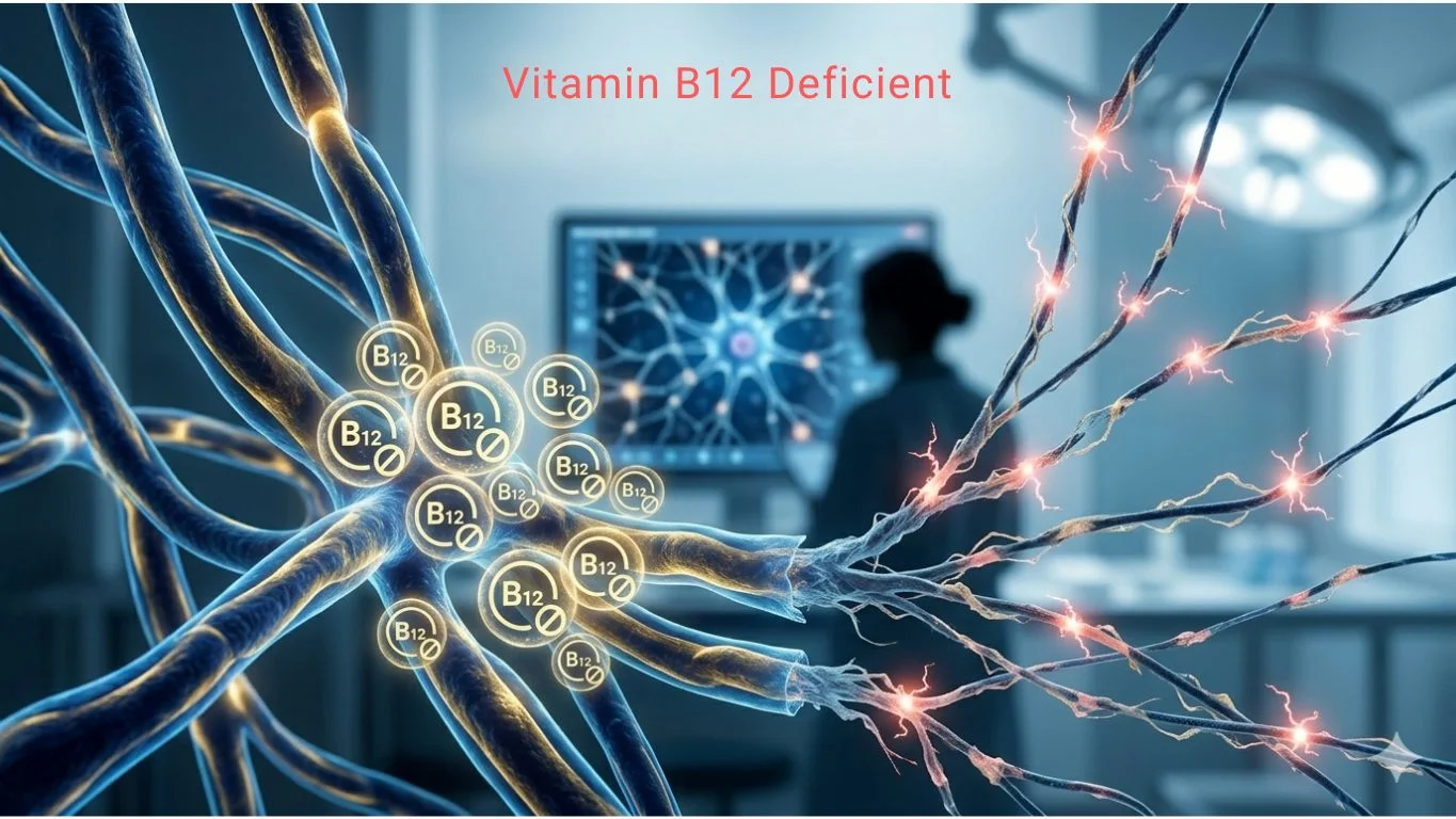 Vitamin B12 Deficiency Symptoms on Nerves