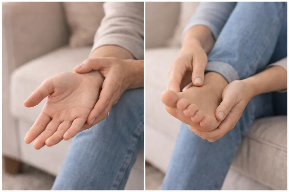 Numbness in the Hands and Feet: What Could Explain It?
